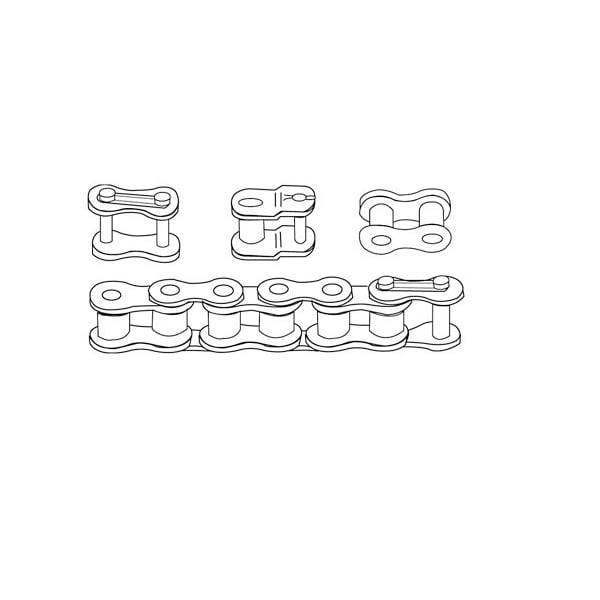 100 Heavy Roller Chain, 10ft (USA) 13.1" x13.4" x2.3"